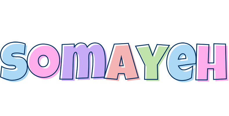 Somayeh pastel logo