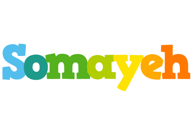Somayeh rainbows logo