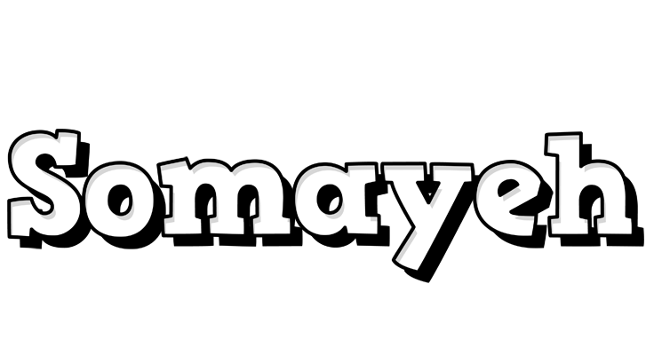 Somayeh snowing logo