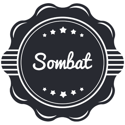 Sombat badge logo