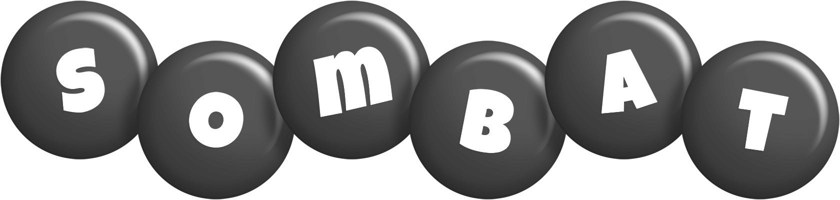 Sombat candy-black logo