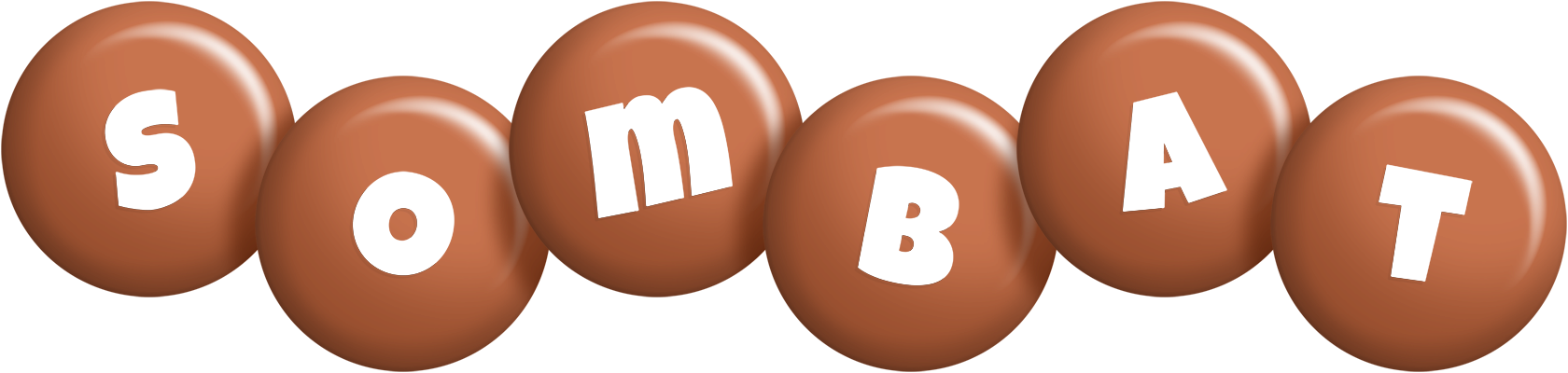 Sombat candy-brown logo
