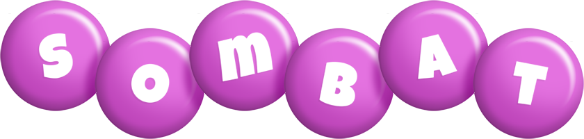 Sombat candy-purple logo