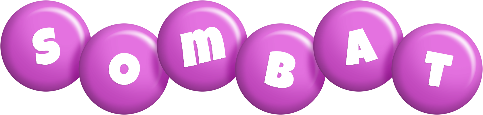 Sombat candy-purple logo