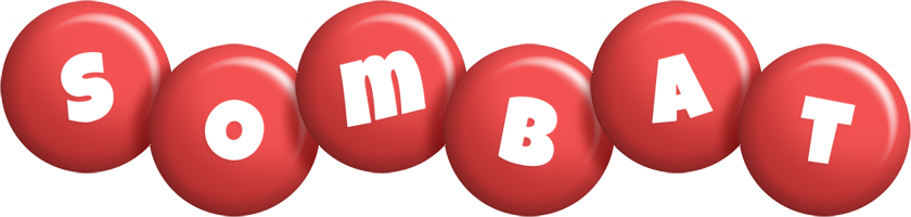 Sombat candy-red logo