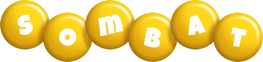 Sombat candy-yellow logo