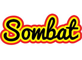 Sombat flaming logo