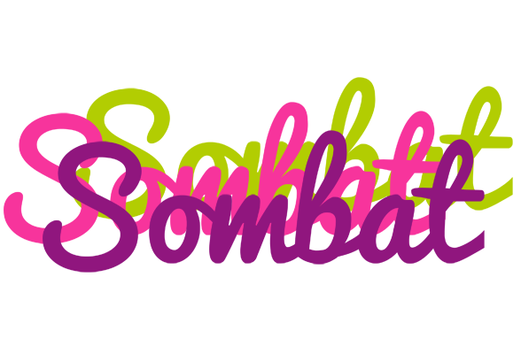 Sombat flowers logo