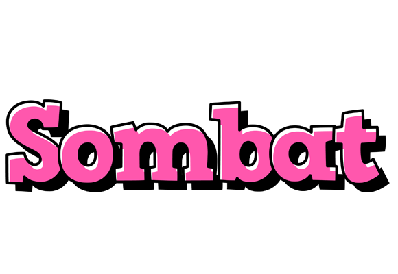 Sombat girlish logo