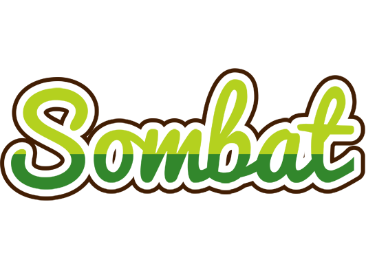 Sombat golfing logo