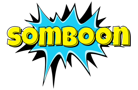 Somboon amazing logo