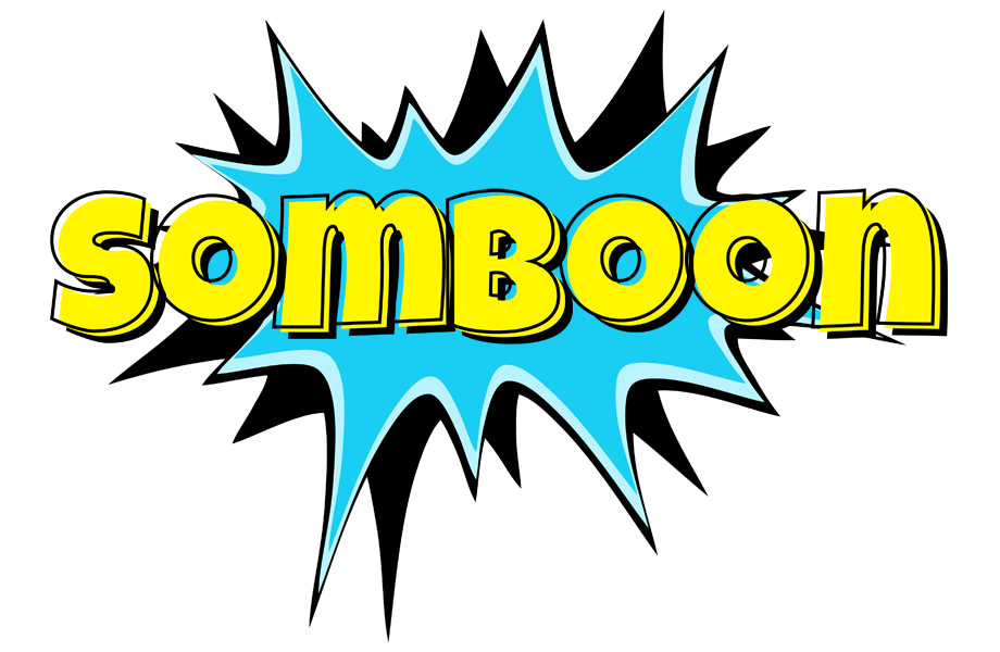 Somboon amazing logo