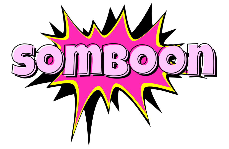 Somboon badabing logo