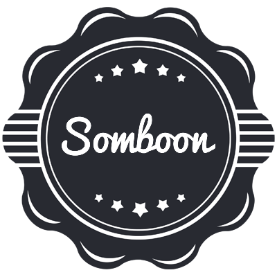 Somboon badge logo