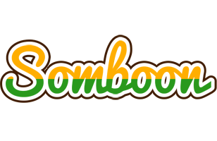 Somboon banana logo