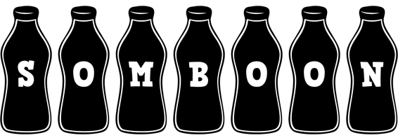 Somboon bottle logo