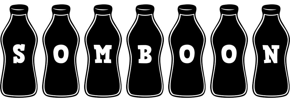 Somboon bottle logo