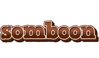 Somboon brownie logo