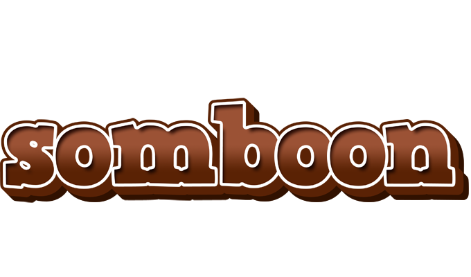 Somboon brownie logo