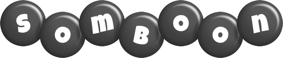 Somboon candy-black logo