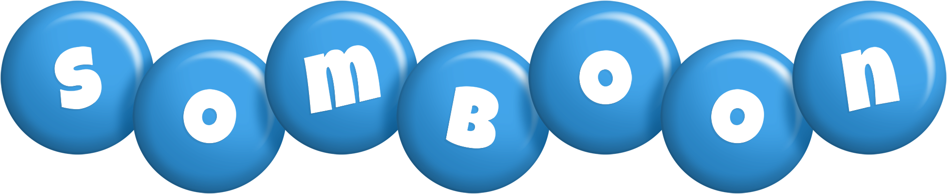 Somboon candy-blue logo