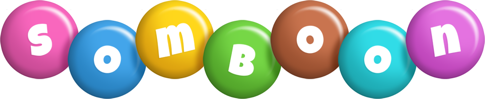 Somboon candy logo