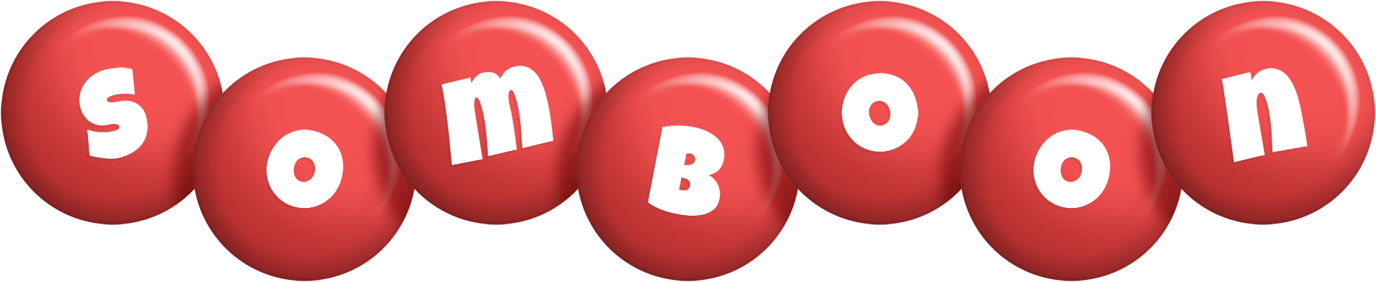 Somboon candy-red logo