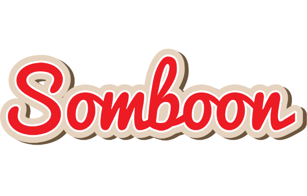 Somboon chocolate logo