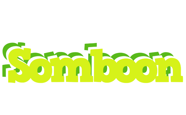 Somboon citrus logo