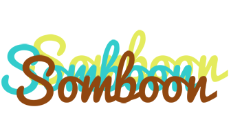Somboon cupcake logo