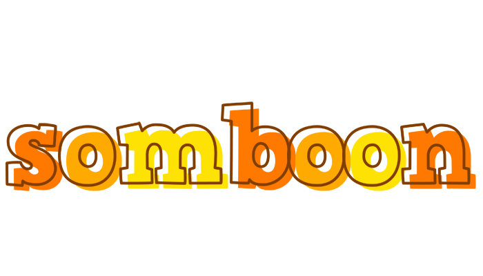 Somboon desert logo