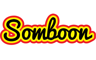 Somboon flaming logo