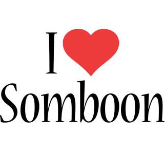 Somboon i-love logo