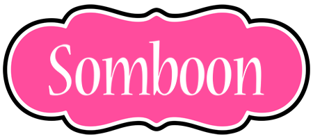 Somboon invitation logo