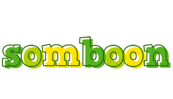 Somboon juice logo