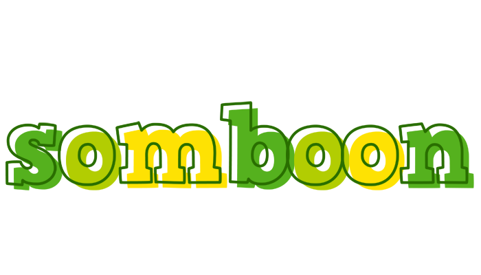 Somboon juice logo