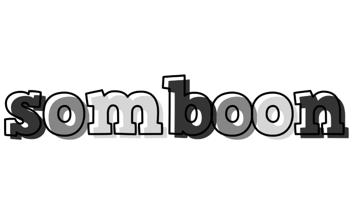 Somboon night logo