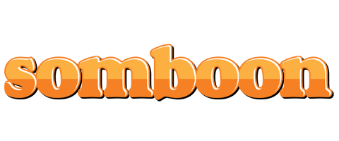 Somboon orange logo