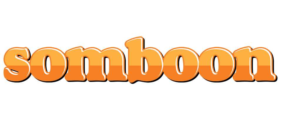 Somboon orange logo