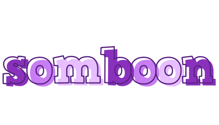 Somboon sensual logo