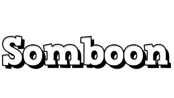 Somboon snowing logo