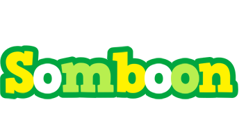 Somboon soccer logo