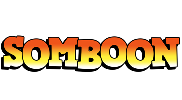 Somboon sunset logo