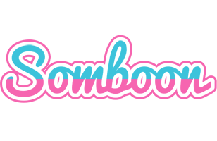 Somboon woman logo