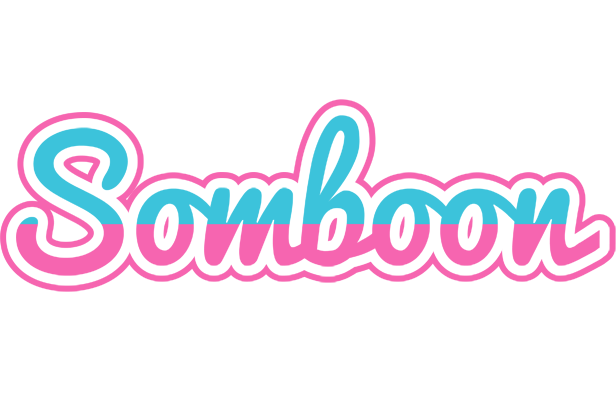 Somboon woman logo
