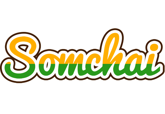 Somchai banana logo