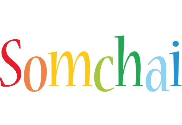 Somchai birthday logo