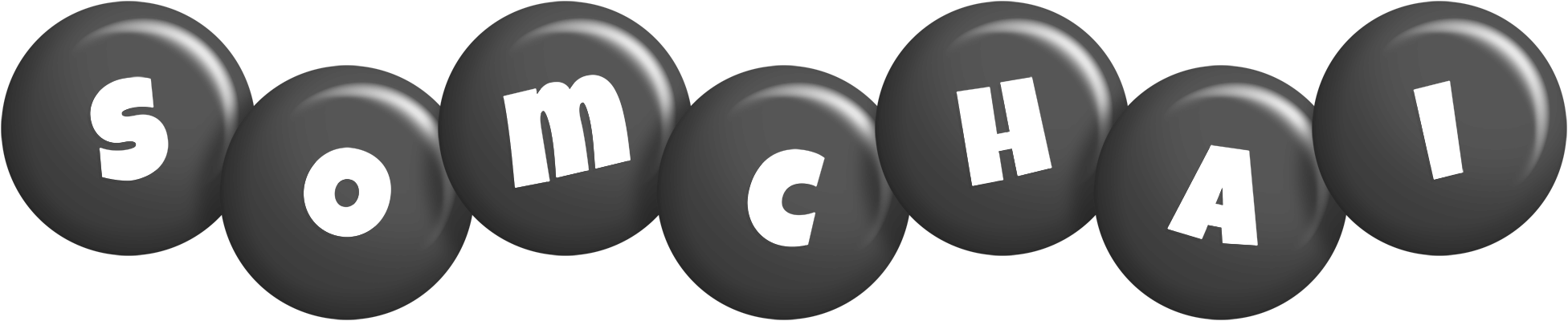 Somchai candy-black logo