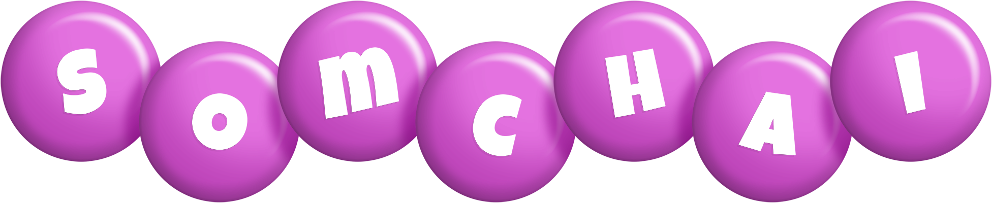 Somchai candy-purple logo