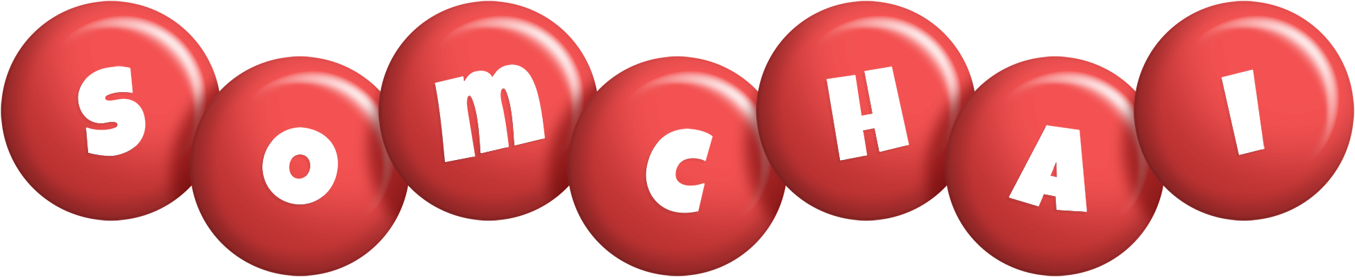 Somchai candy-red logo